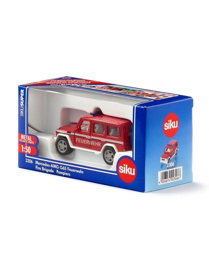 Siku 2306 - Mercedes-AMG G 65 Brandweer 1:50 4 Siku 2306 - Mercedes-AMG G 65 Brandweer 1:50 - Afbeelding 2