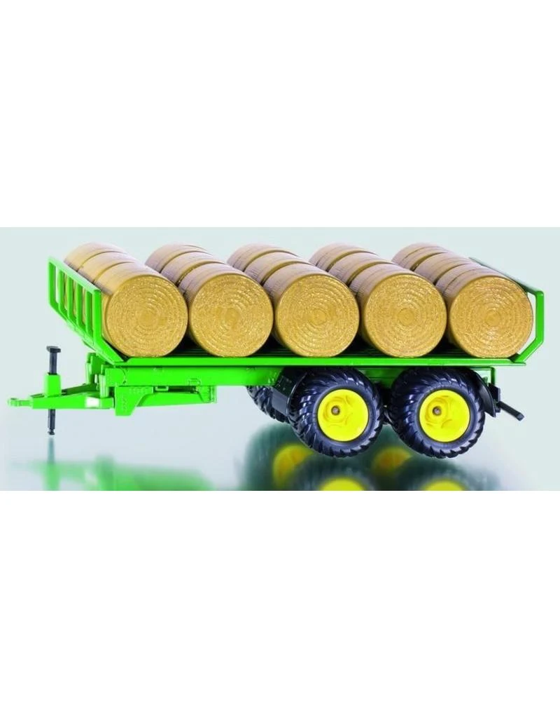 Siku 2891 - Balenwagen Met Ronde Hooibalen 1:32 3 Siku 2891 - Balenwagen Met Ronde Hooibalen 1:32