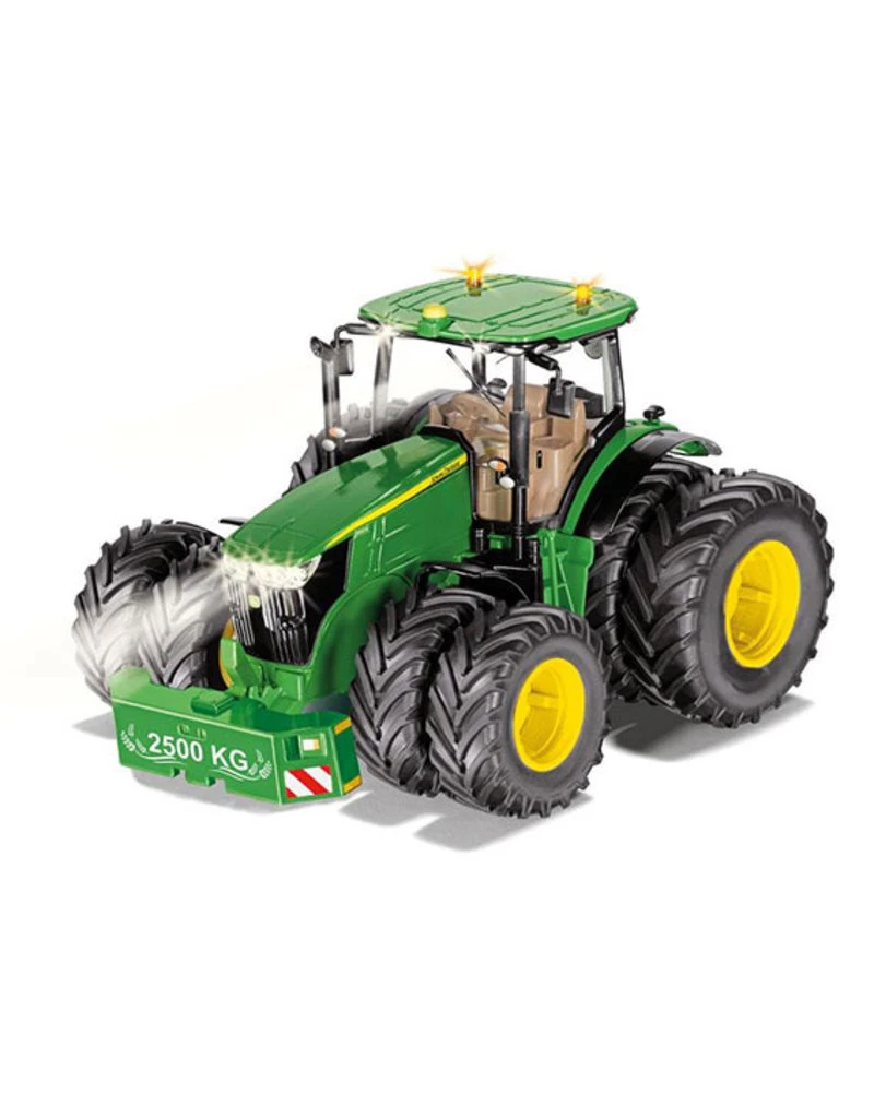 Siku 6735 - App Control John Deere 7290R Met Dubbellucht 3 Siku 6735 - App Control John Deere 7290R Met Dubbellucht