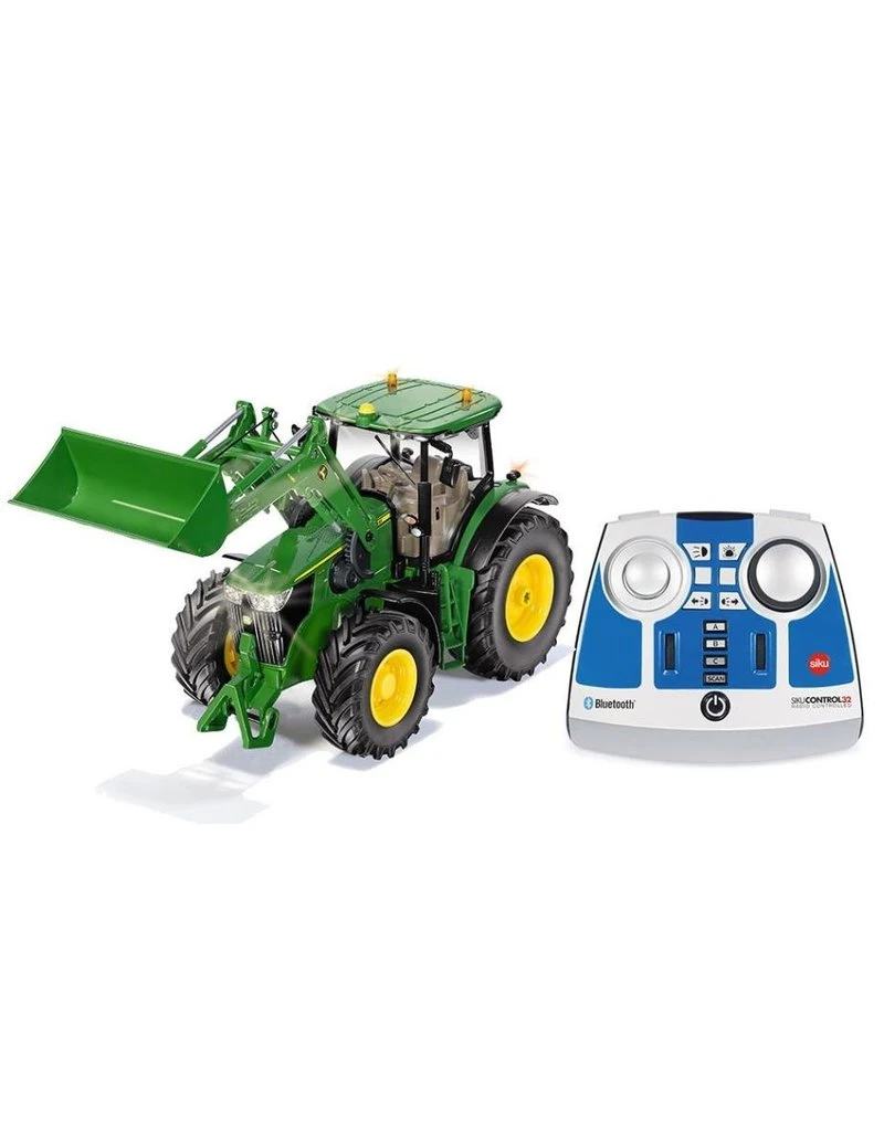 Siku 6795 - Siku Control Bluetooth John Deere 7310R Met Frontlader Incl. Afstandbediening 1:32 3 Siku 6795 - Siku Control Bluetooth John Deere 7310R Met Frontlader Incl. Afstandbediening 1:32