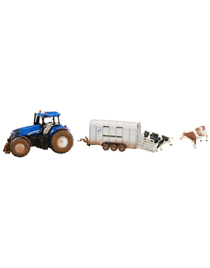 Siku 8607 - New Holland T8.390 Met Veetrailer 1:32 3 Siku 8607 - New Holland T8.390 Met Veetrailer 1:32