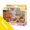 Sylvanian Families BBQ Picknick Set- Olifant Meisje -Speelgoed Promotie sylvanian families bbq picknick set olifant meisje