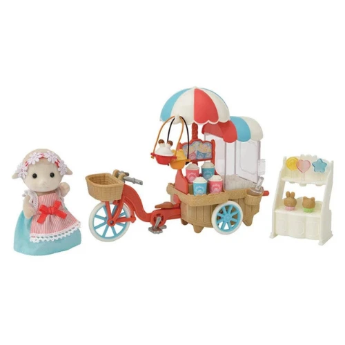 Sylvanian Families Popcorn Delivery Trike - Popcornkraam 4 Sylvanian Families Popcorn Delivery Trike - Popcornkraam - Afbeelding 2