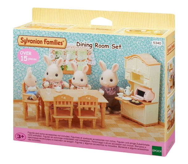 Sylvanian Families Sylvanian Families - Eetkamerset 4 Sylvanian Families Sylvanian Families - Eetkamerset - Afbeelding 2
