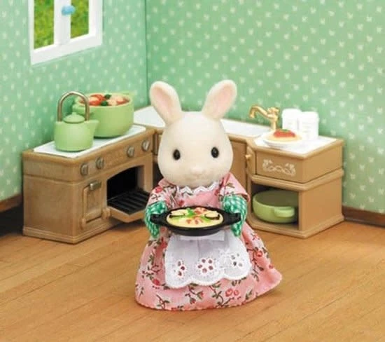 Sylvanian Families Sylvanian Families - Keuken-kookset 4 Sylvanian Families Sylvanian Families - Keuken-kookset - Afbeelding 2