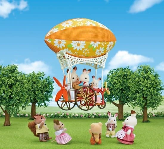 Sylvanian Families (UA) Sylvanian Families - Fiets Luchtballon 4 Sylvanian Families (UA) Sylvanian Families - Fiets Luchtballon - Afbeelding 2