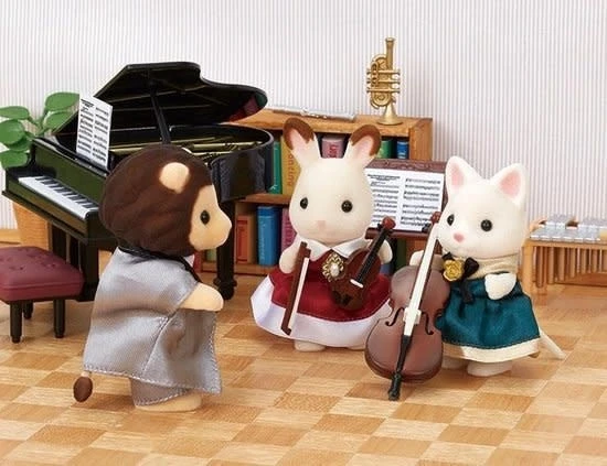 Sylvanian Families (UA) Sylvanian Families, Town Series - Celloconcertset 4 Sylvanian Families (UA) Sylvanian Families, Town Series - Celloconcertset - Afbeelding 2