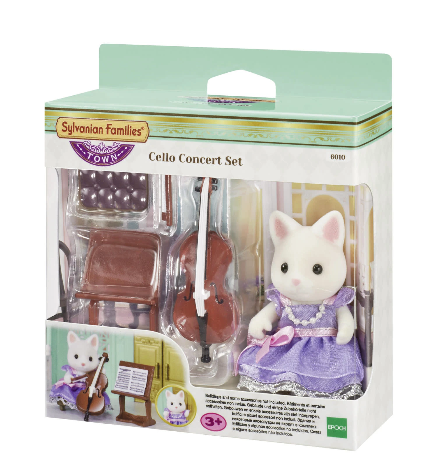Sylvanian Families (UA) Sylvanian Families, Town Series - Celloconcertset 3 Sylvanian Families (UA) Sylvanian Families, Town Series - Celloconcertset